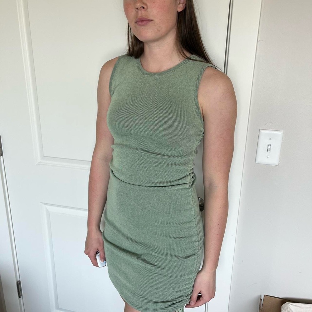 PRINCESS POLLY LIONESS MILITARY MINDS DRESS SAGE